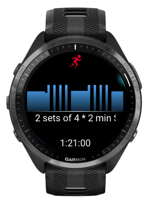 Garmin Workout Structure